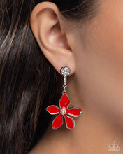Load image into Gallery viewer, Floral Fleet - Red - Paparazzi Accessories