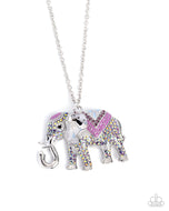 Educated Elephant - Purple - Paparazzi Accessories