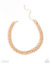 Load image into Gallery viewer, Lustrous Links - Gold - Paparazzi Accessories