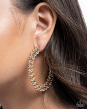 Load image into Gallery viewer, Interlocked Icing - Gold - Paparazzi Accessories