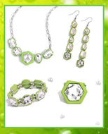 Evolving Elegance - Changing Class - Developing Dignity - Transforming Taste - Green - Paparazzi Accessories
