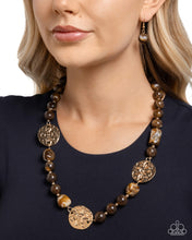 Load image into Gallery viewer, Contemplative Chic - Brown - Paparazzi Accessories