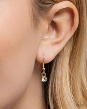 Load image into Gallery viewer, Half-Hearted Hangout - Gold - Paparazzi Accessories