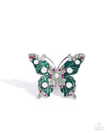 Fluttering Formal - Green - Paparazzi Accessories
