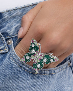 Fluttering Formal - Green - Paparazzi Accessories