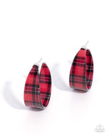 Fabulous Flannel - Red - Paparazzi Accessories