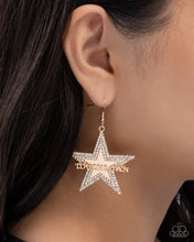 Load image into Gallery viewer, Touchdown Tribute - Gold - Paparazzi Accessories