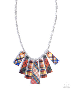 Pleasing Plaid - Red - Paparazzi Accessories