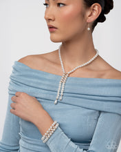 Load image into Gallery viewer, Paid in Pearls - Gold - Paparazzi Accessories