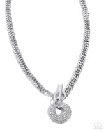 Breathlessly Bold - White - Paparazzi Accessories