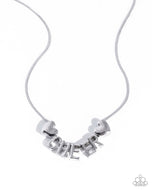 Trendy Tumbler - Silver - Paparazzi Accessories