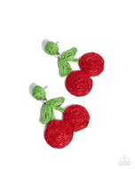 Crafted Cherry - Red - Paparazzi Accessories
