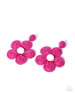 Double Daisies - Pink - Paparazzi Accessories