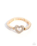 Delightful Daydream - Gold - Paparazzi Accessories