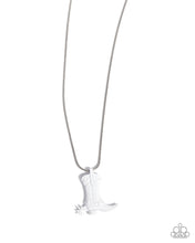 Load image into Gallery viewer, Complete Look -Boot Scootin' Bravado - Western Waltz - White - Paparazzi Accessories
