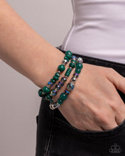 Load image into Gallery viewer, Complimentary Chic - Green - Paparazzi Accessories