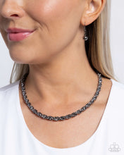 Load image into Gallery viewer, Edgy Etching - Black - Paparazzi Accessories