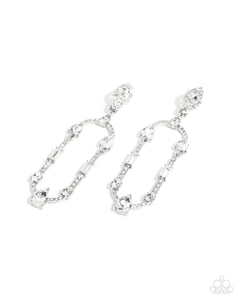 Hard To Forget - White - Paparazzi Accessories