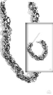 Two-Tone Taste - Totally Two-Toned - Silver - Paparazzi Accessories