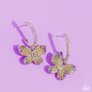 Whimsical Waltz - Yellow - Paparazzi Accessories