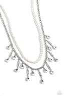 Lessons In Luxury - White - Paparazzi Accessories
