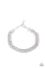 Load image into Gallery viewer, Urban Uppercut - On The Up and UPPERCUT - Silver - Paparazzi Accessories