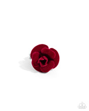 Load image into Gallery viewer, Relaxed Rosette - Red - Paparazzi Accessories