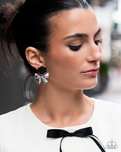 Load image into Gallery viewer, Rosette Rarity - Black - Paparazzi Accessories
