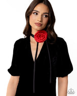 Rosette Reality - Red - Paparazzi Accessories