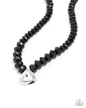 Load image into Gallery viewer, Trailblazing Triangle - Black - Paparazzi Accessories