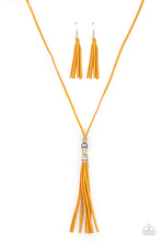Load image into Gallery viewer, Hold My Tassel - Yellow - Paparazzi Accessories