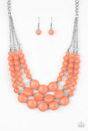 Flirtatiously Fruity - Orange -Paparazzi Accessories