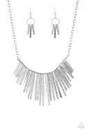 Welcome To The Pack - Silver - Paparazzi Accessories