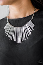 Load image into Gallery viewer, Welcome To The Pack - Silver - Paparazzi Accessories