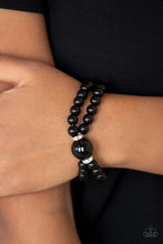 Load image into Gallery viewer, Romantic Redux - Black - Paparazzi Accessories