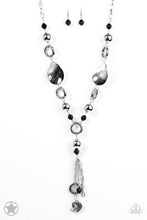 Load image into Gallery viewer, Total Eclipse Of the Heart - Silver- Paparazzi Accessories