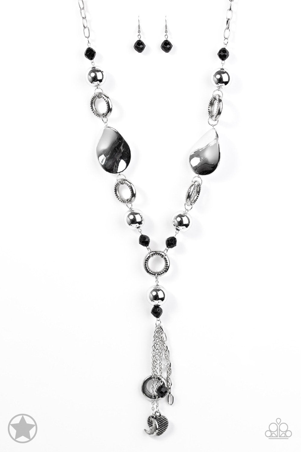Total Eclipse Of the Heart - Silver- Paparazzi Accessories