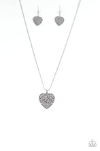 Load image into Gallery viewer, Look Into Your Heart - Silver - Paparazzi Accessories