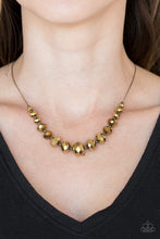 Load image into Gallery viewer, Crystal Carriages - Brass - Paparazzi Accessories