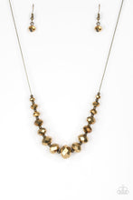 Load image into Gallery viewer, Crystal Carriages - Brass - Paparazzi Accessories