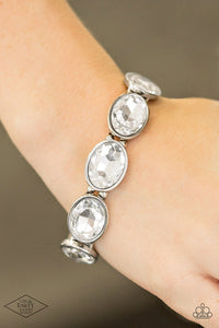 DIVA In Disguise - White - Paparazzi Accessories