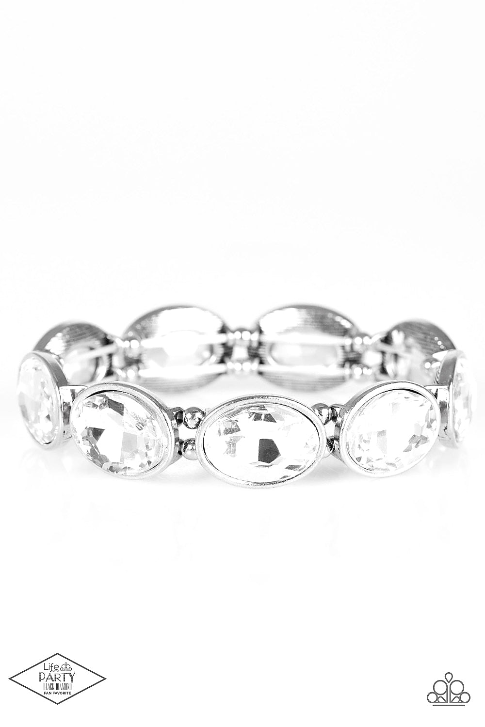 DIVA In Disguise - White - Paparazzi Accessories