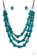 Barbados Bopper - Blue - Paparazzi Accessories