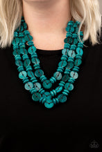 Load image into Gallery viewer, Barbados Bopper - Blue - Paparazzi Accessories