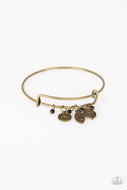 The Elephant In The Room - Brass - Paparazzi Accessories