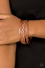 Load image into Gallery viewer, Straight Street - Copper - Paparazzi Accessories