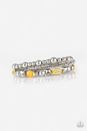 Babe-alicious - Yellow - Paparazzi Accessories