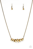 Leading Lady - Brass - Paparazzi Accessories