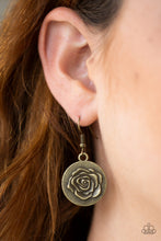 Load image into Gallery viewer, Beautifully Belle - Brass - Paparazzi Accessories
