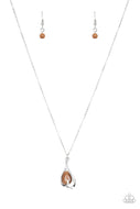 Tell Me A Love Story - Brown - Paparazzi Accessories